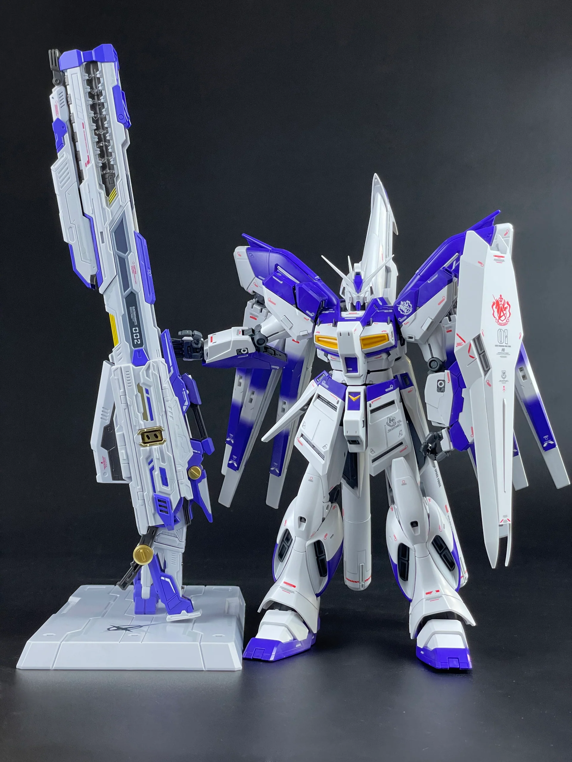 QianqiuShang Hyper Mega Bazooka Launcher Model Kit (Purple) - Image 5