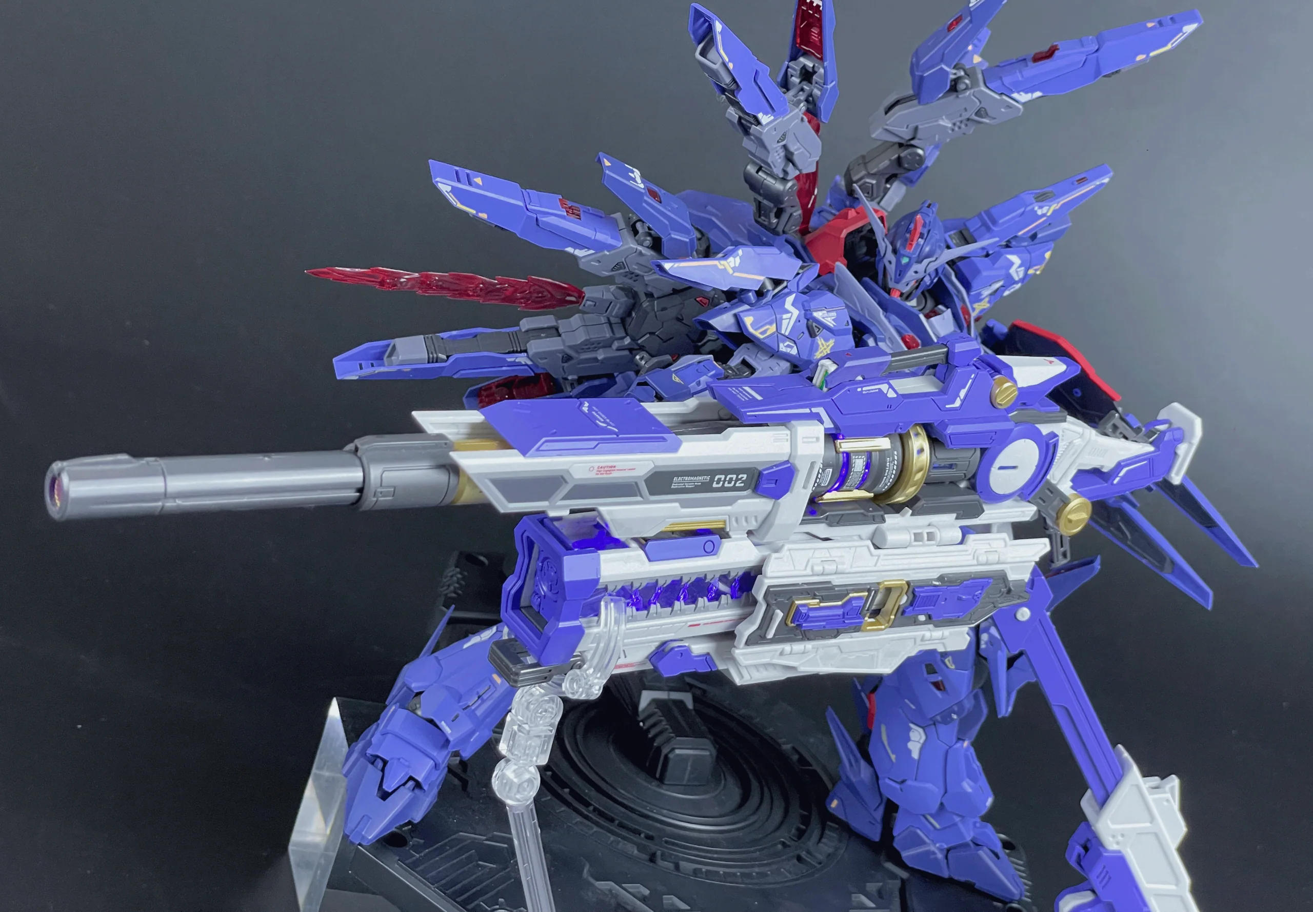 QianqiuShang Hyper Mega Bazooka Launcher Model Kit (Purple) - Image 9