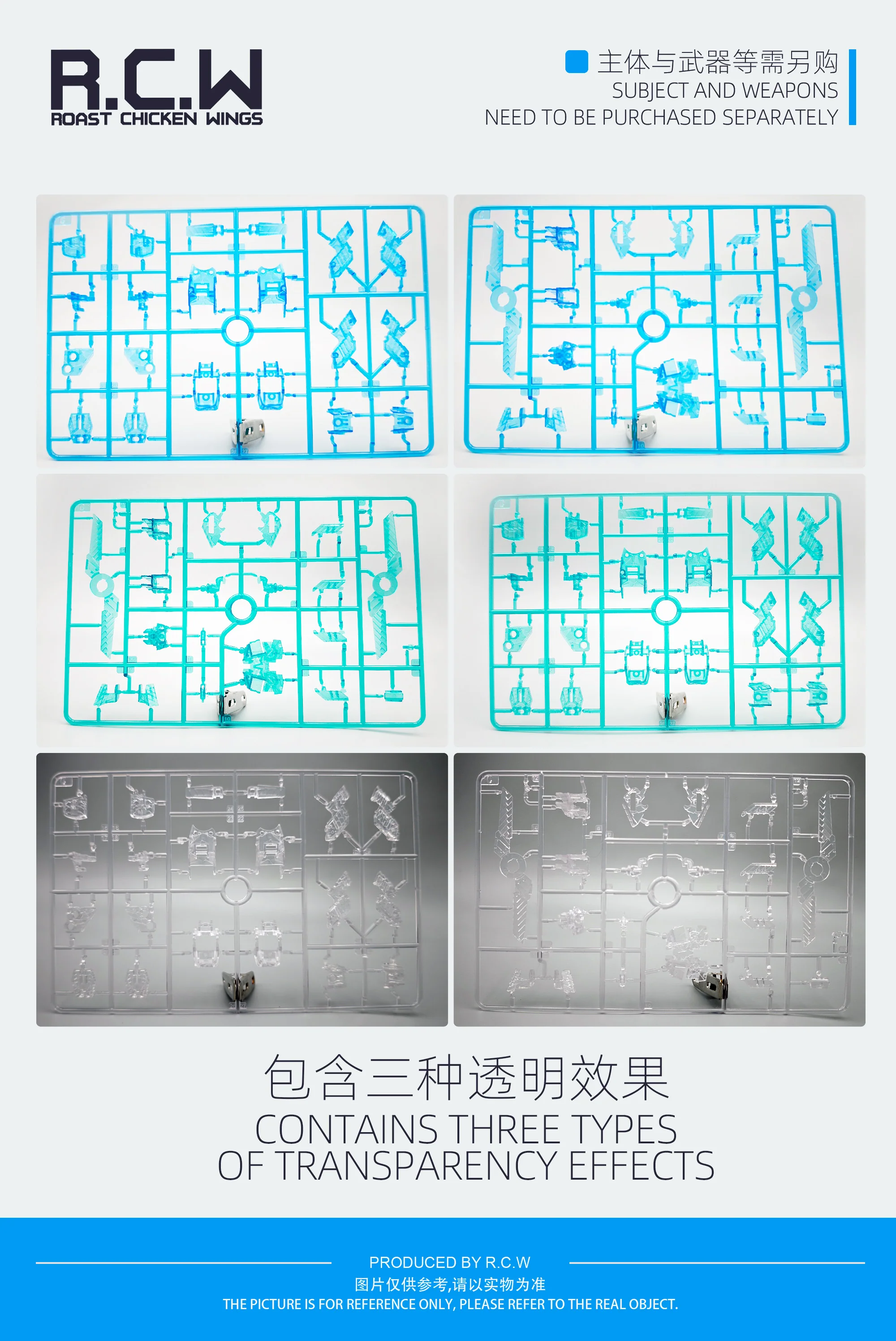R.C.W. Model Psycho-Frame for MG Narrative Gundam