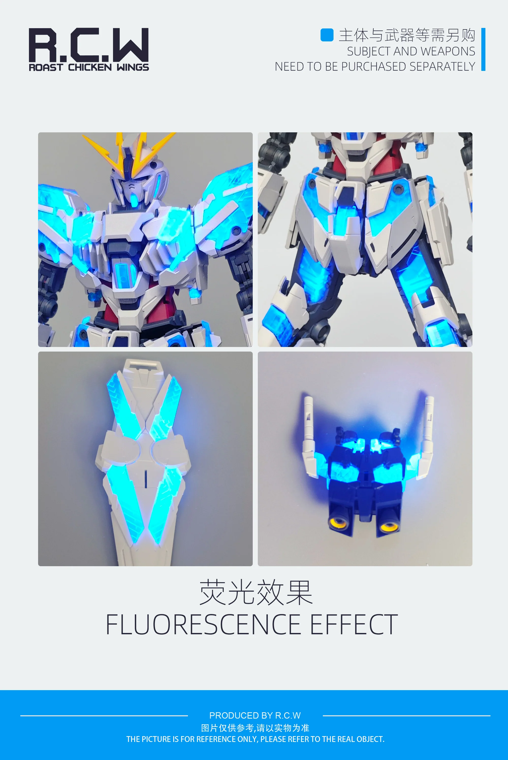 R.C.W. Model Psycho-Frame for MG Narrative Gundam - Image 6