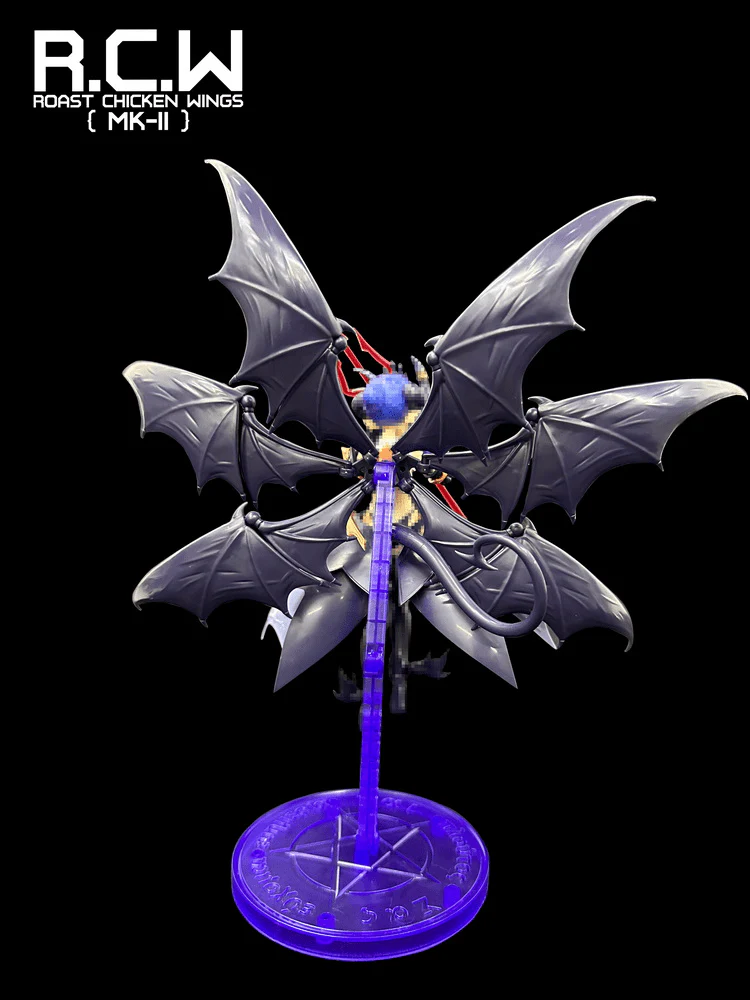 R.C.W. Evil Six Wing Set 1/12 Scale Model Accessory - Image 3