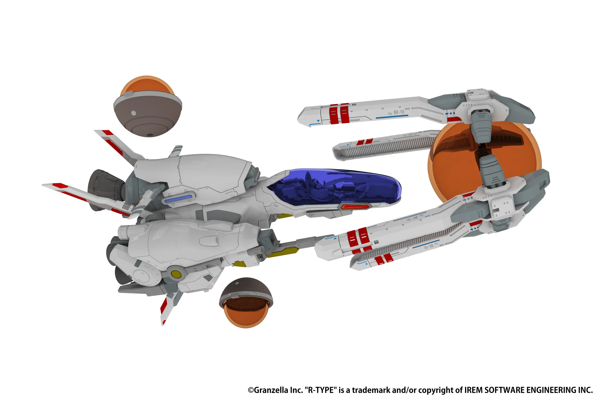 R-Type Final 3 Evolved R-9A (Arrow Head) Model Kit - Image 2