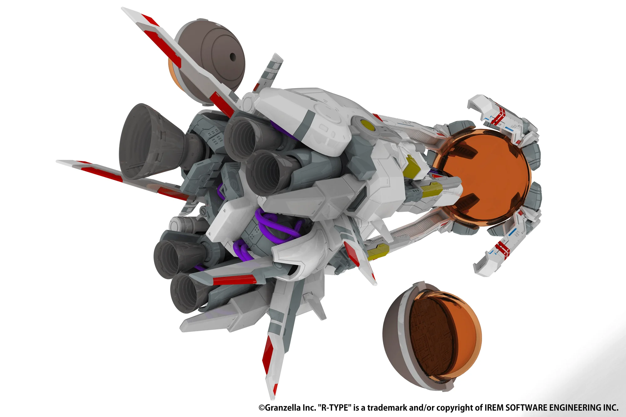 R-Type Final 3 Evolved R-9A (Arrow Head) Model Kit - Image 4