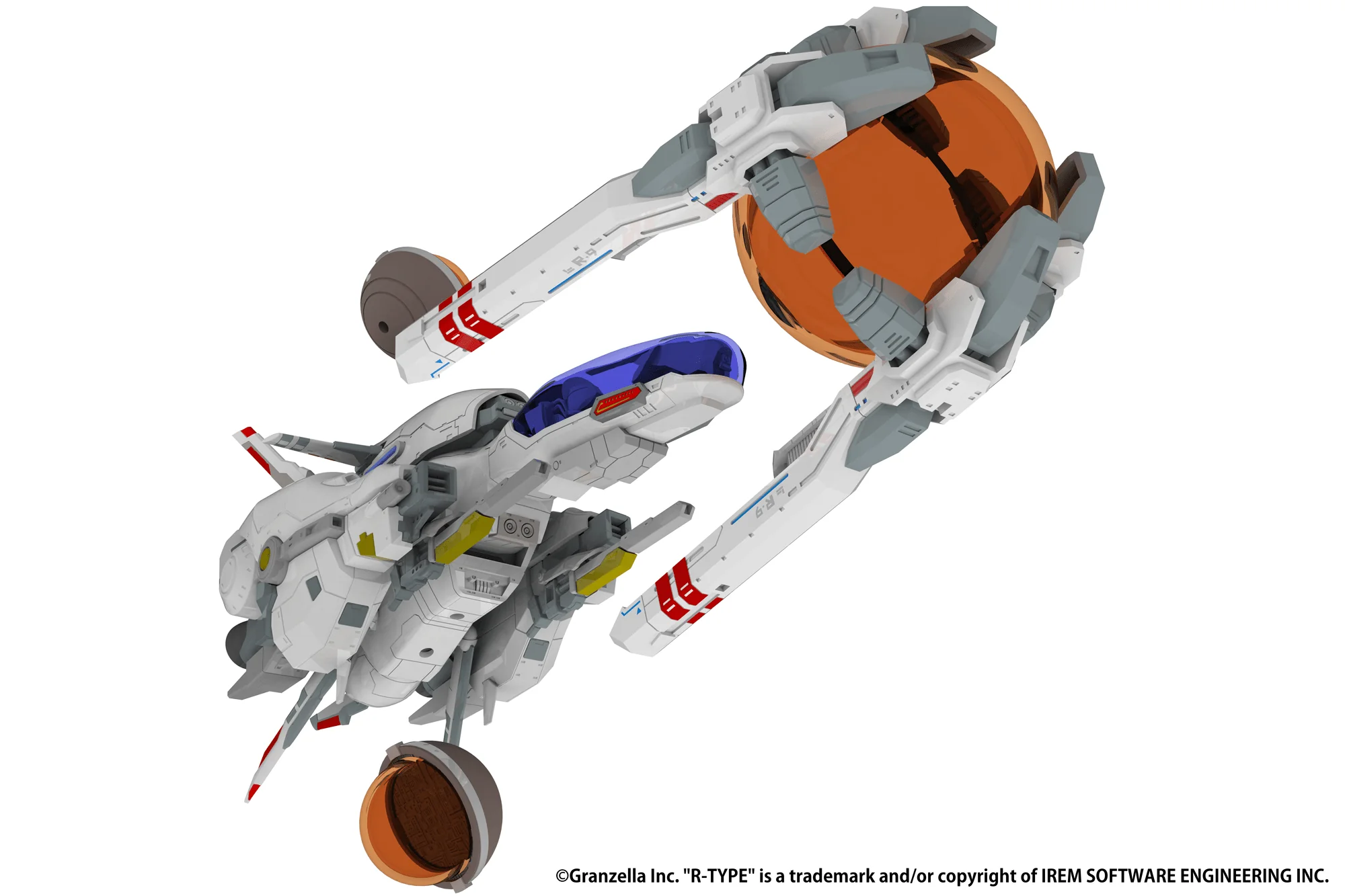R-Type Final 3 Evolved R-9A (Arrow Head) Model Kit - Image 5
