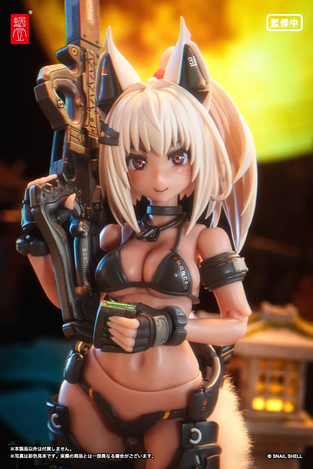 RA-04 Kitsunebi Senki Honoka (Swimsuit Ver.) 1/12 Scale Action Figure - Image 16
