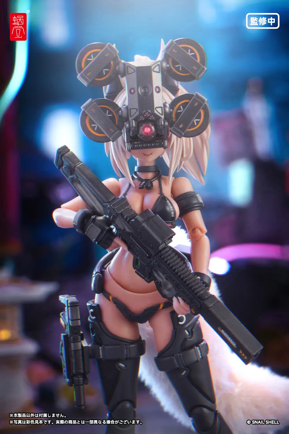 RA-04 Kitsunebi Senki Honoka (Swimsuit Ver.) 1/12 Scale Action Figure - Image 7