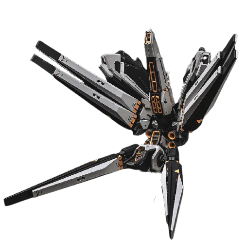Rage Nucleon 1/100 RX93 v Gundam ver.Ka High Mobility Backpack