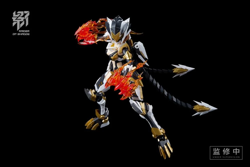 Raider of Shadow RS-03 Chinese Zodiac Tiger 1/10 Scale Model Kit - Image 2