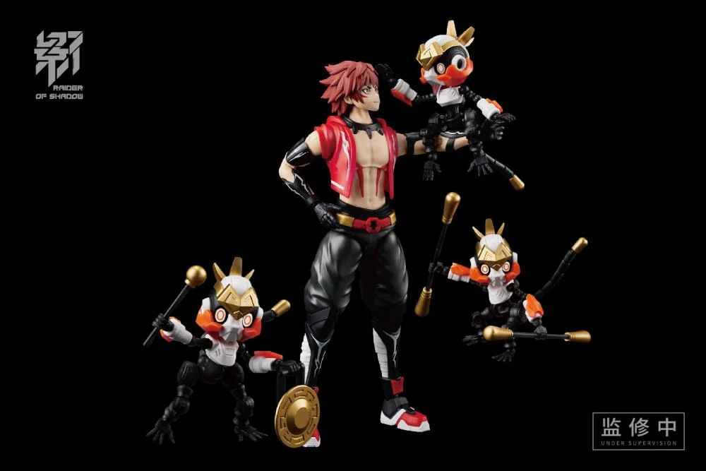 Raider of Shadow RS-06 Chinese Zodiac Shen Monkey 1/10 Scale Model Kit - Image 8