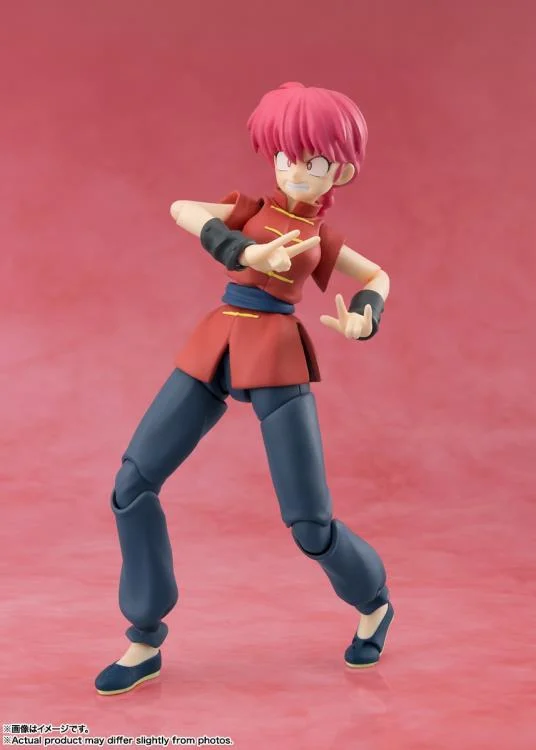 Ranma 1/2 S.H.Figuarts Ranma Saotome (Female Ver.) Action Figure - Image 3