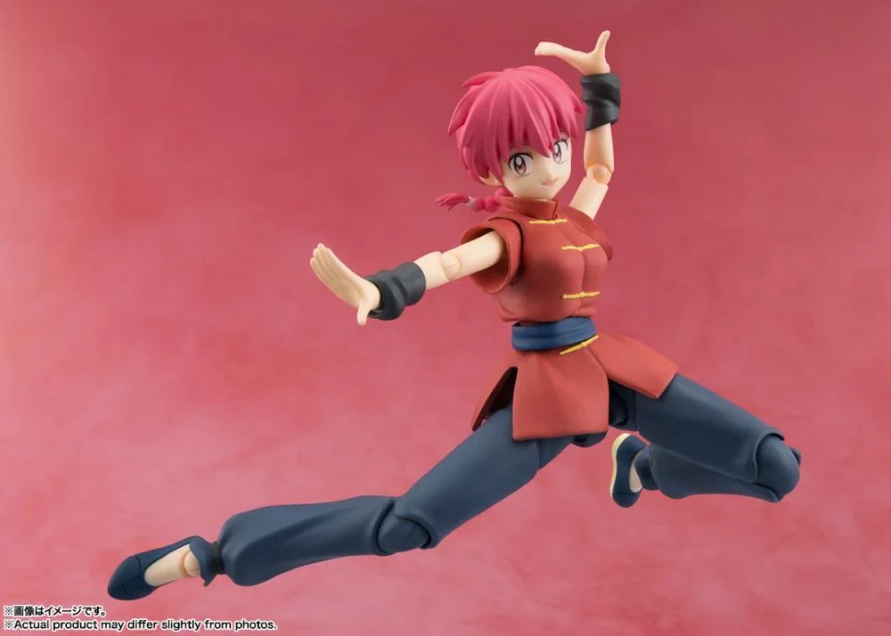 Ranma 1/2 S.H.Figuarts Ranma Saotome (Female Ver.) Action Figure - Image 4