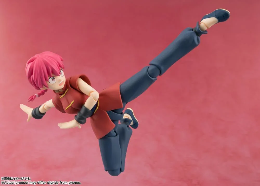 Ranma 1/2 S.H.Figuarts Ranma Saotome (Female Ver.) Action Figure - Image 5