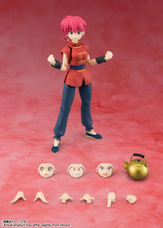 Ranma 1/2 S.H.Figuarts Ranma Saotome (Female Ver.) Action Figure - Image 7