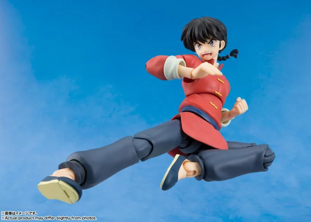 Ranma 1/2 S.H.Figuarts Ranma Saotome (Male Ver.) Action Figure - Image 6