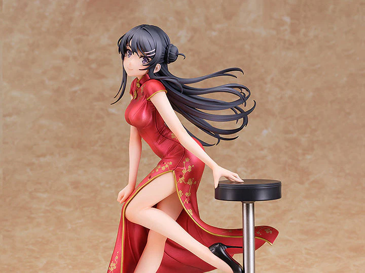 Rascal Does not Dream of Bunny Girl Senpai Mai Sakurajima (Chinese Dress) 1/7 Scale Figure