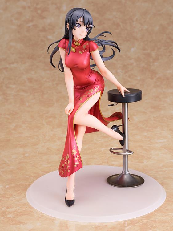 Rascal Does not Dream of Bunny Girl Senpai Mai Sakurajima (Chinese Dress) 1/7 Scale Figure - Image 3