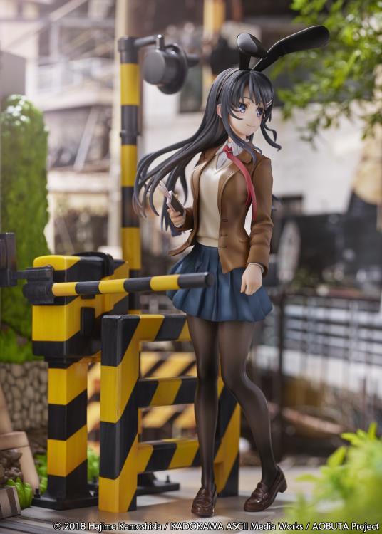 Rascal Does Not Dream of Bunny Girl Senpai Mai Sakurajima (Enoden Ver.) 1/7 Scale Shibuya Scramble Figure - Image 12