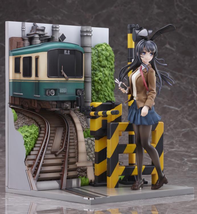Rascal Does Not Dream of Bunny Girl Senpai Mai Sakurajima (Enoden Ver.) 1/7 Scale Shibuya Scramble Figure - Image 3