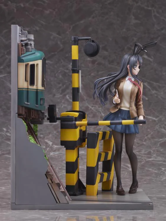 Rascal Does Not Dream of Bunny Girl Senpai Mai Sakurajima (Enoden Ver.) 1/7 Scale Shibuya Scramble Figure - Image 5