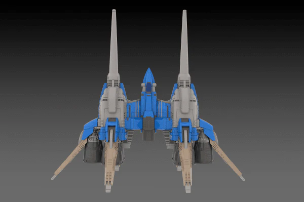 RayForce RVA-818 X-LAY (2P Color) 1/144 Scale Model Kit - Image 11