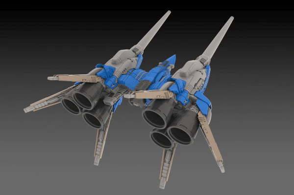 RayForce RVA-818 X-LAY (2P Color) 1/144 Scale Model Kit - Image 6