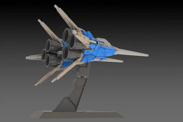 RayForce RVA-818 X-LAY (2P Color) 1/144 Scale Model Kit - Image 7