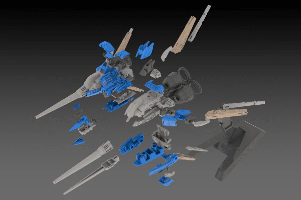 RayForce RVA-818 X-LAY (2P Color) 1/144 Scale Model Kit - Image 8