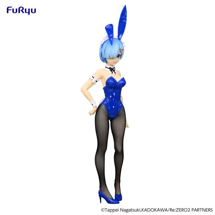 Re Zero Starting Life in Another World BiCute Bunnies Rem (Blue Color Ver.) Figure - Image 9
