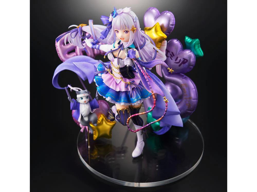 Re:Zero Starting Life in Another World Emilia (Idol Ver.) 1/7 Scale Shibuya Scramble Figure - Image 11