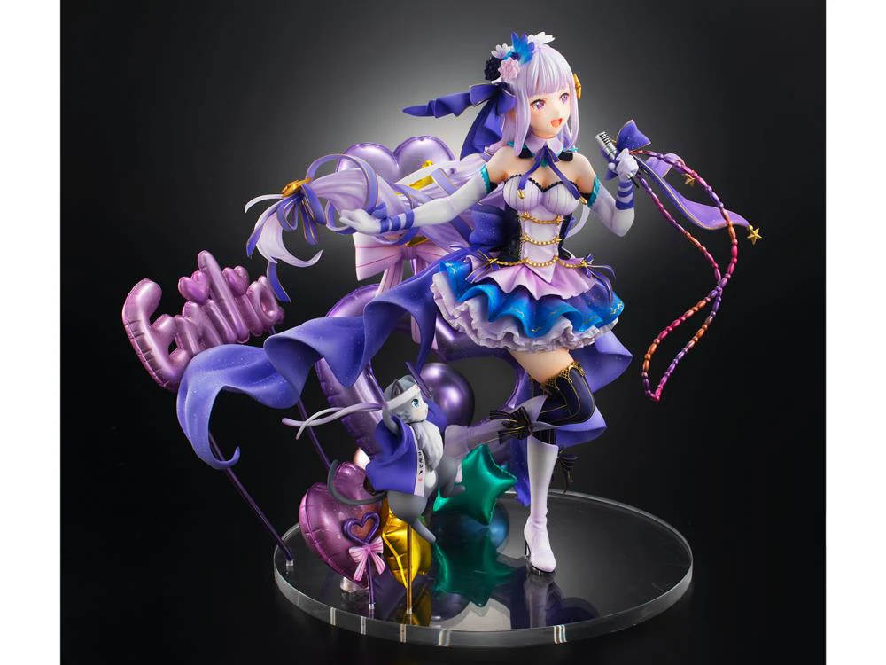 Re:Zero Starting Life in Another World Emilia (Idol Ver.) 1/7 Scale Shibuya Scramble Figure - Image 9