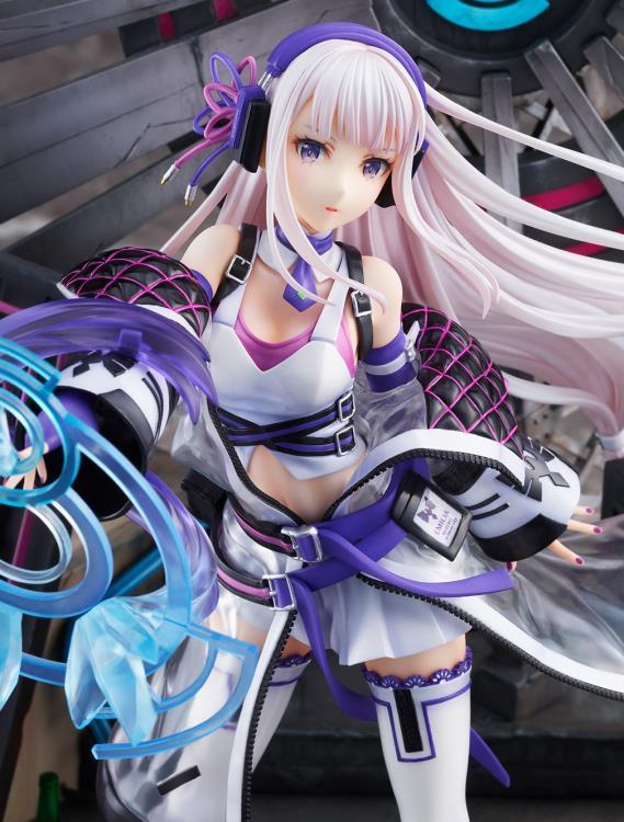 Re:Zero Starting Life in Another World Emilia (Neon City Ver.) 1/7 Scale Shibuya Scramble Figure - Image 15