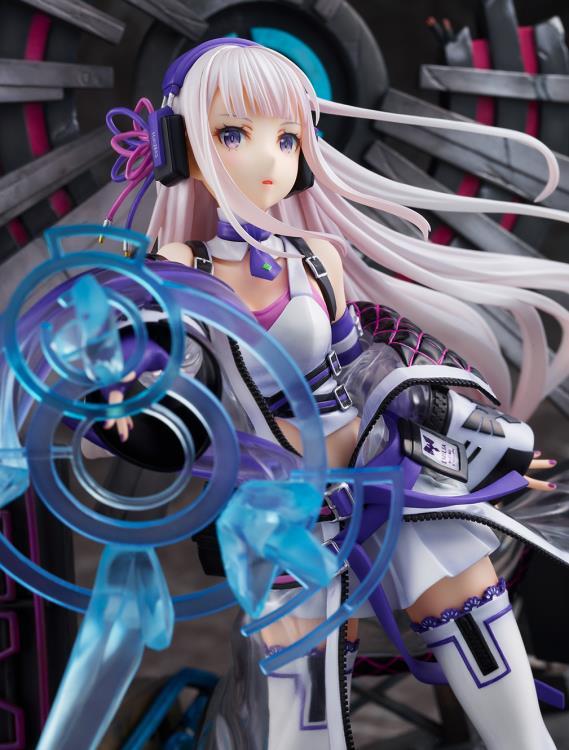 Re:Zero Starting Life in Another World Emilia (Neon City Ver.) 1/7 Scale Shibuya Scramble Figure - Image 16