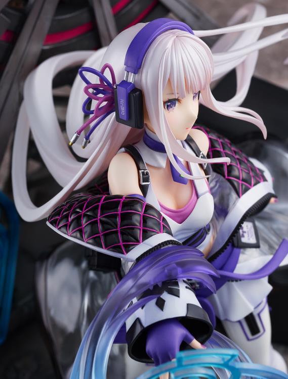 Re:Zero Starting Life in Another World Emilia (Neon City Ver.) 1/7 Scale Shibuya Scramble Figure - Image 18