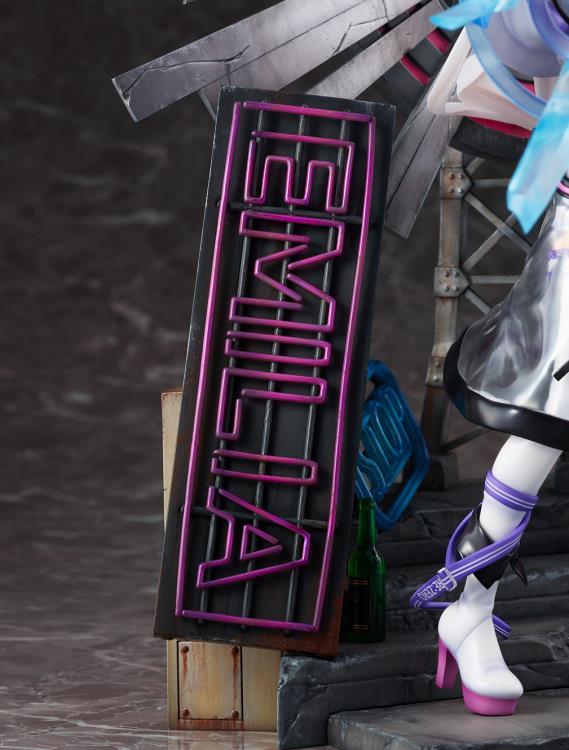 Re:Zero Starting Life in Another World Emilia (Neon City Ver.) 1/7 Scale Shibuya Scramble Figure - Image 20