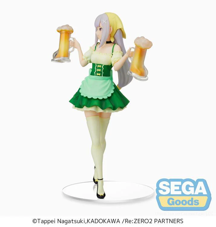 Re:Zero Starting Life in Another World Emilia (Oktoberfest Ver.) Super Premium Figure - Image 3