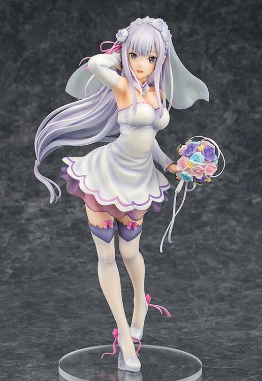 Re:Zero Starting Life in Another World Emilia (Wedding Ver.) 1/7 Scale Figure - Image 2