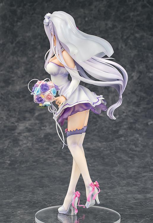 Re:Zero Starting Life in Another World Emilia (Wedding Ver.) 1/7 Scale Figure - Image 6