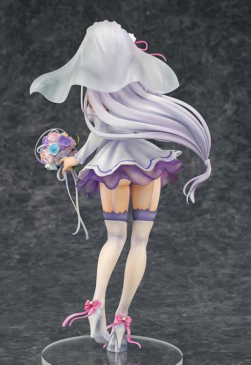 Re:Zero Starting Life in Another World Emilia (Wedding Ver.) 1/7 Scale Figure - Image 8