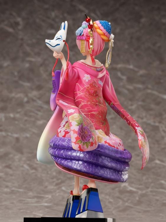 Re Zero Starting Life in Another World F Nex Ram (Parade of the Oiran Dochu Ver.) 1/7 Scale Figure - Image 6
