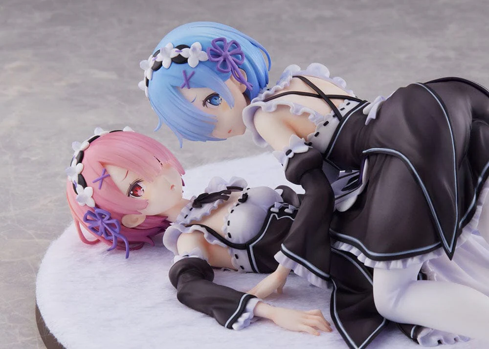 Re Zero Starting Life in Another World F Nex Ram & Rem 1/7 Scale Figure Set - Image 7