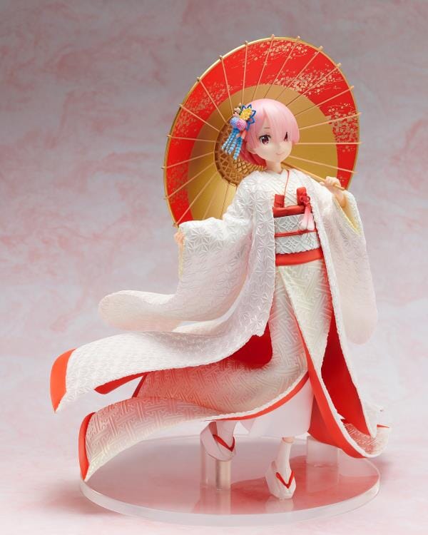 Re:Zero Starting Life in Another World F:Nex Ram (Shiromuku) 1/7 Scale Figure (Reissue) - Image 2
