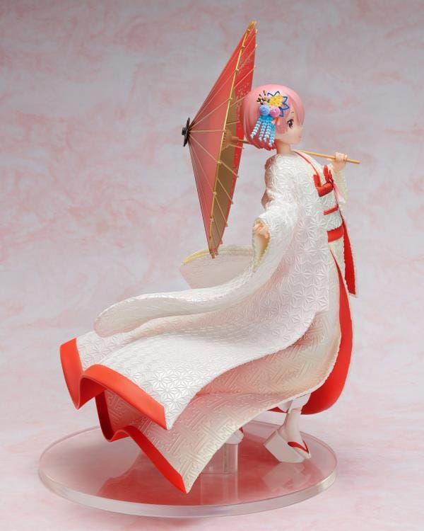 Re:Zero Starting Life in Another World F:Nex Ram (Shiromuku) 1/7 Scale Figure (Reissue) - Image 4