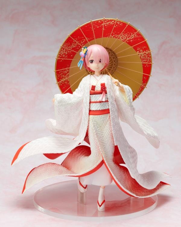 Re:Zero Starting Life in Another World F:Nex Ram (Shiromuku) 1/7 Scale Figure (Reissue) - Image 5