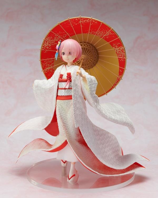 Re:Zero Starting Life in Another World F:Nex Ram (Shiromuku) 1/7 Scale Figure (Reissue) - Image 6