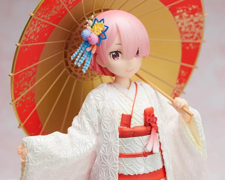 Re:Zero Starting Life in Another World F:Nex Ram (Shiromuku) 1/7 Scale Figure (Reissue) - Image 7