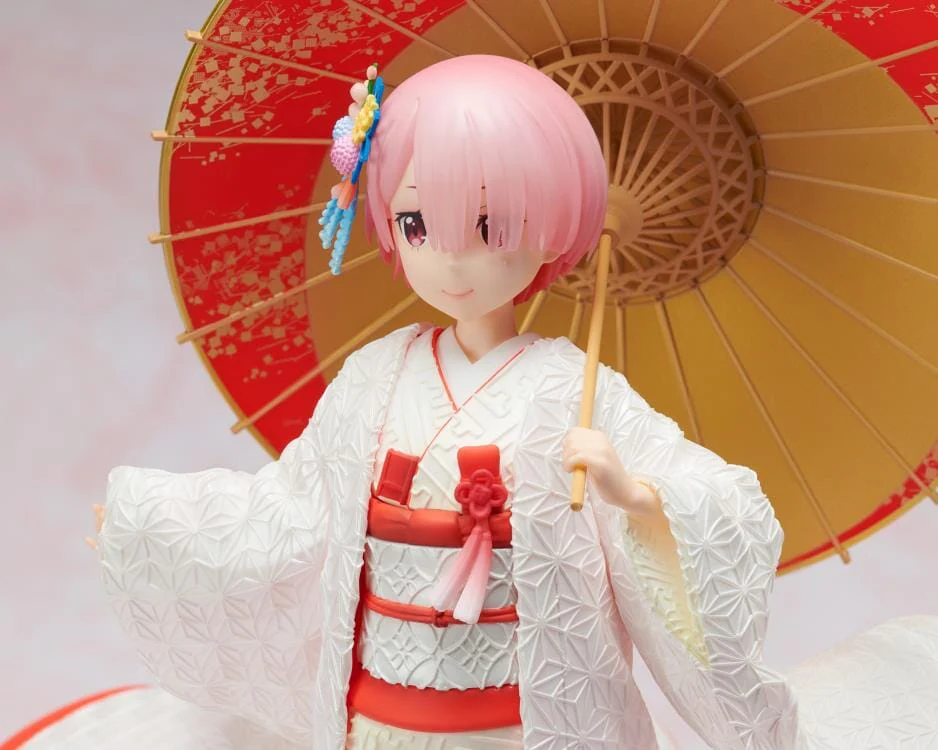 Re:Zero Starting Life in Another World F:Nex Ram (Shiromuku) 1/7 Scale Figure (Reissue) - Image 8