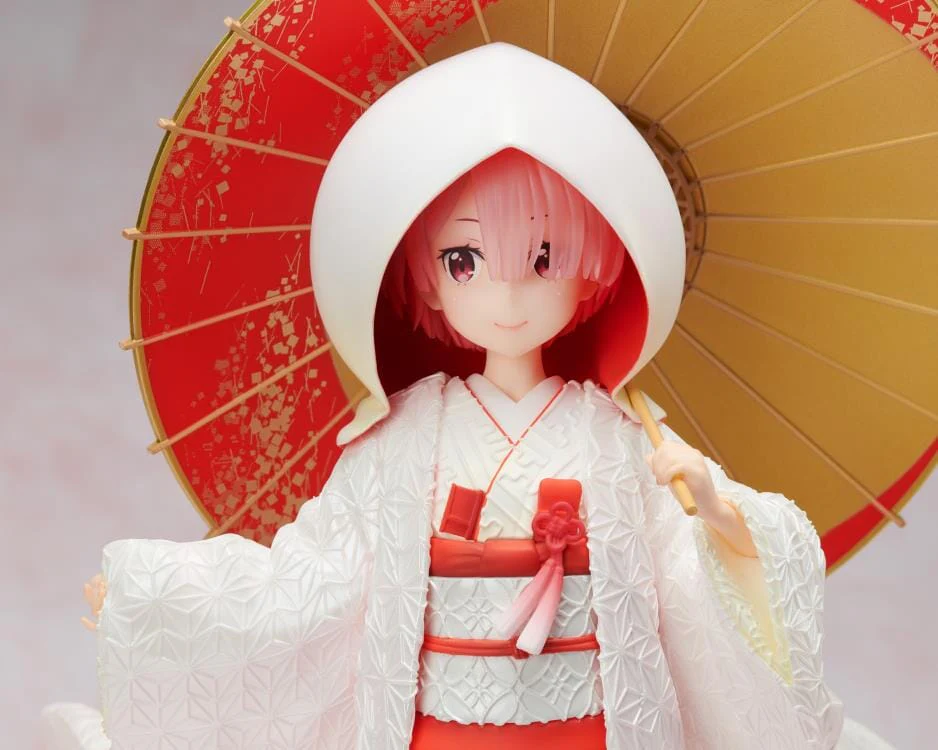 Re:Zero Starting Life in Another World F:Nex Ram (Shiromuku) 1/7 Scale Figure (Reissue) - Image 9
