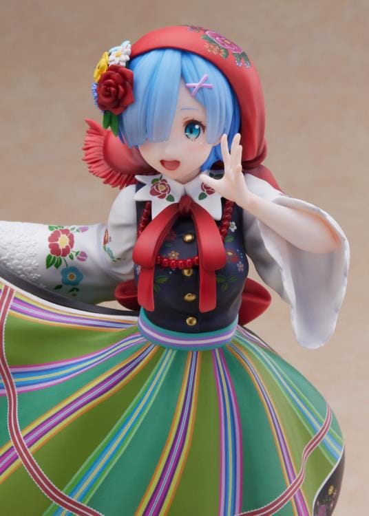 Re Zero Starting Life in Another World F Nex Rem (Country Dress Ver.) 1/7 Scale Figure - Image 12