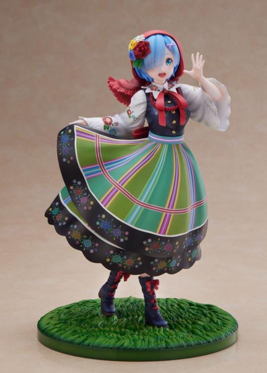 Re Zero Starting Life in Another World F Nex Rem (Country Dress Ver.) 1/7 Scale Figure - Image 6
