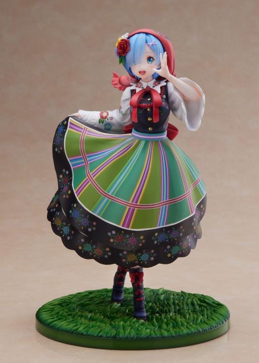 Re Zero Starting Life in Another World F Nex Rem (Country Dress Ver.) 1/7 Scale Figure - Image 7